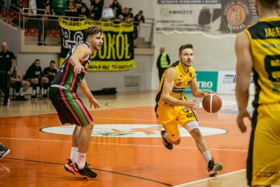 Marcin Nowakowski (Sokół Łańcut) - MVP Października (fot. Sebastian Maślanka)