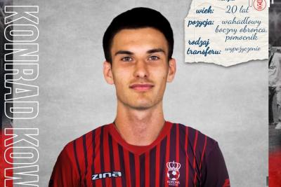 Konrad Kowal zamienił Wólczankę Wólka Pełkińska na WATKEM Koronę Rzeszów. (fot. Korona Rzeszów)