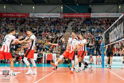 Asseco Resovia wygrała na zakończenie roku 2021. (fot. Asseco)