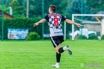 Dawid Florian rundę wiosenną spędzi w Czarnych Jasło. (fot. Konrad Kwolek)