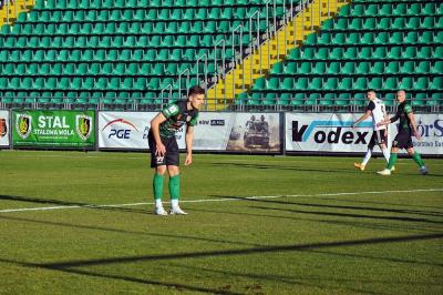 Krystian Żelisko rundę wiosenną spędzi w Lewarcie Lubartów. (fot. Stal Stalowa Wola)