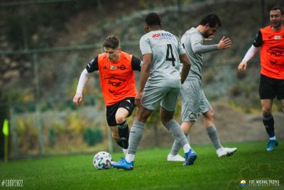 PGE FKS Stal Mielec wygrała aż 3-0 ze Slavią Sofia. (fot. Michał Trzpis/Stal Mielec)