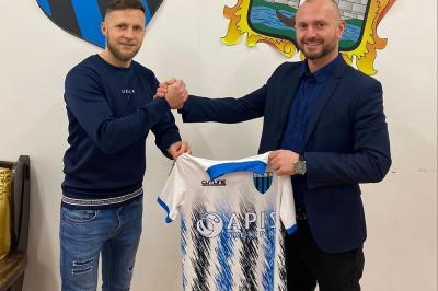 Bartłomiej Raba po roku wrócił do JKS-u Jarosław. (fot. JKS Jarosław)