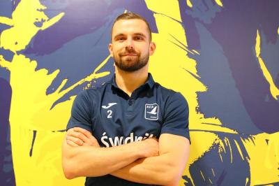 Dominik Kunca rundę wiosenną spędzi w Avii Świdnik. (fot. Avia Świdnik)