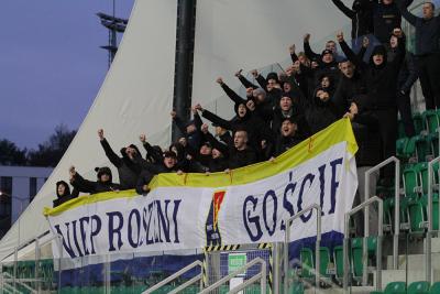 Nieproszeni goście na meczu Stali Stalowa Wola...