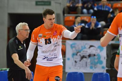 Tomasz Piotrowski będzie nowym zawodnikiem Asseco Resovii. (fot. BBTS Bielsko-Biała)