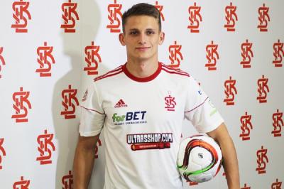 Maciej Wolski ma zostać nowym piłkarzem PGE FKS Stali Mielec. (fot. ŁKS Łódź)