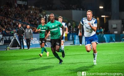 Leandro (na zdjęciu, w środku) po raz ostatni w PGE FKS Stali Mielec grał w sezonie 2018/19 (fot. Robert Skalski Fotografia)