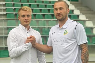 Mateusz Podstolak został nowym zawodnikiem Podlasia Biała Podlaska. (fot. Podlasie)