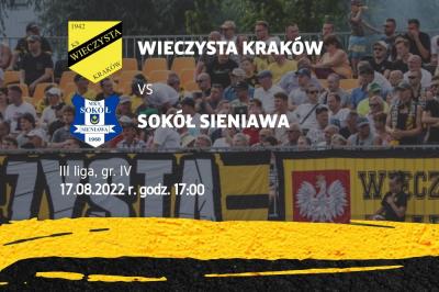3 LIGA NA ŻYWO: Wieczysta Kraków - Sokół Sieniawa [WIDEO]