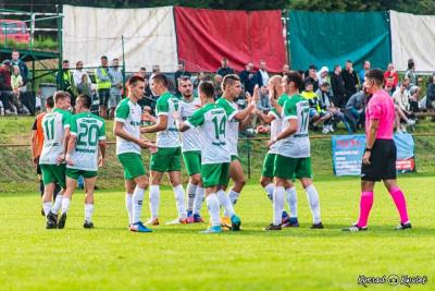 Cosmos II Nowotaniec w trzech kolejkach zdobył 41 bramek! (fot. Konrad Kwolek)