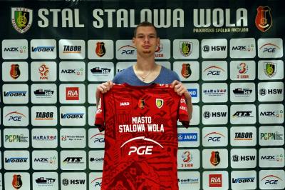 Artur Sip będzie strzegł bramki Stali Stalowa Wola. (fot. Stal Stalowa Wola)