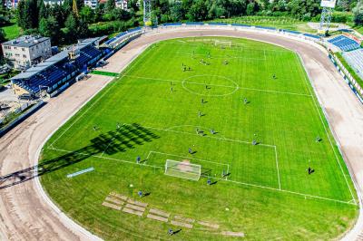 Stadion w Krośnie wymaga modernizacji po awansie Cellfast Wilków Krosno do PGE Ekstraligi! (fot. Z Góry)