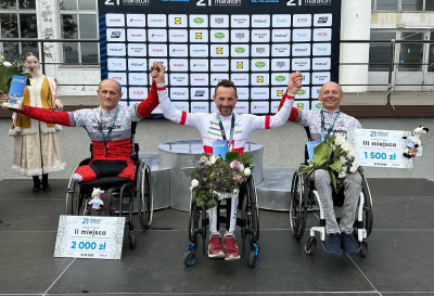 Rafał Wilk zwycięzcą Poznańskiego maratonu 