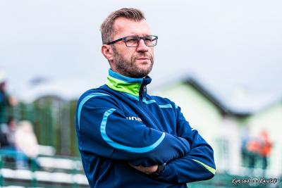 Marcin Łukaczyński nie jest już trenerem Przełęczy Dukla. (fot. Konrad Kwolek)