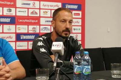 Pogoń Siedlce pożegnała się z Damianem Guzkiem. (fot. YouTube)