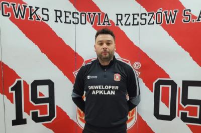 Jakub Żukowski będzie asystentem Mirosława Hajdo w Resovii. (fot. Resovia)