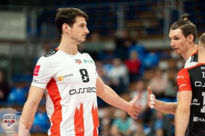 Thibault Rossard po sezonie opuści Asseco Resovię! (fot. Asseco Resovia)