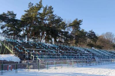 Ruszyła budowa nowej trybuny na stadionie Wisłoki Dębica [ZDJĘCIA]