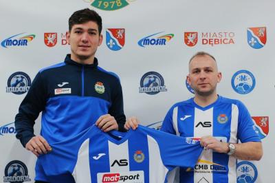 Duilio Hanauer Ribas w najbliższej rundzie będzie piłkarzem Igloopolu Dębica! (fot. Łukasz Żyła)