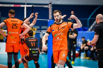 Jonas Kvalen (na zdjęciu) w sezonie 2023/24 będzie siatkarzem Asseco Resovii! (fot. Plus Liga/Ewa Michalik)