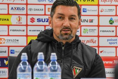 Dariusz Dudek stracił pracę w Zagłębiu Sosnowiec po meczu ze Stalą Rzeszów! (fot. Roksana Obcowska)