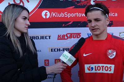Kacper Chełmecki: Wygraliśmy z Wisłoką zasłużenie. Potrzebowaliśmy tych punktów