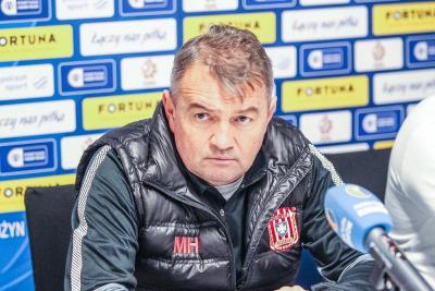 Mirosław Hajdo po meczu z Chojnicami: Kibice mogliby się ruszyć z domu i wypełnić stadion