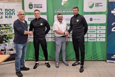 Grzegorz Bonin nowym trenerem Chełmianki (fot. Chełmianka Chełm)