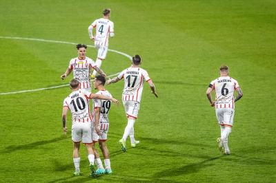 Marek Mróz w obecnym sezonie zdobył już dziesięć bramek dla Apklan Resovii! (fot. Radek Kuśmierz)
