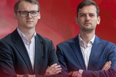 Michał Rydz (z lewej) i Maciej Szymański 