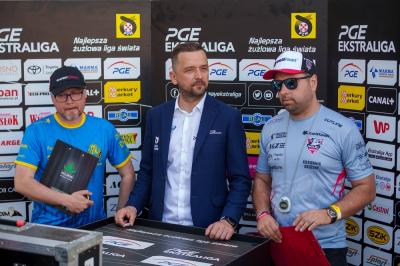 Paweł Słupski zdecydował się po 9. biegach zakończyć ostatni mecz w Krośnie (fot. Wilki Krosno)