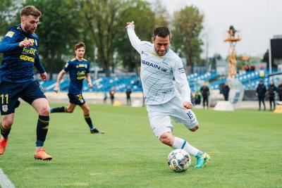 Patryk Małecki będzie trzymał kciuki za dalsze losy Stali Rzeszów. (fot. Robert Skalski/Stal Rzeszów)