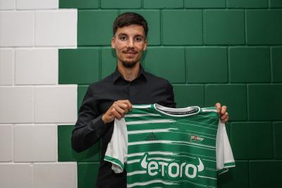 Miłosz Kałahur trafił z Resovii do Lechii Gdańsk! (fot. Lechia Gdańsk)