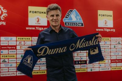 Marek Zub trenerem Stali Rzeszów! (fot. Stal Rzeszów)