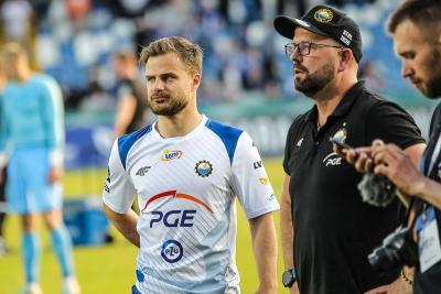 Rauno Sappinen rundę wiosenną spędził na wypożyczeniu w Stali Mielec (fot. Radek Kuśmierz)