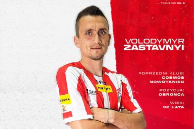 Volodymyr Zastavnyi podpisał kontakt z Resovią (fot. cwks-resovia.pl)