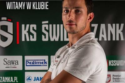 Mateusz Kompanicki będzie grał w Świdniczance Świdnik! (fot. Świdniczanka)