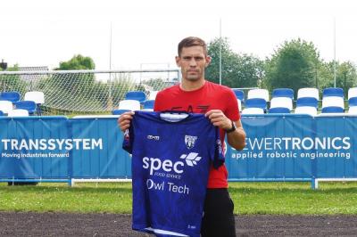 Wojciech Reiman został piłkarzem Stali Łańcut! (fot. Stal Łańcut)