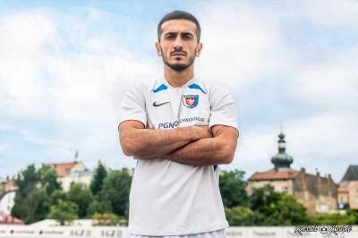 Jaba Pkhakadze wzmocnił Karpaty Krosno (fot. Konrad Kwolek)
