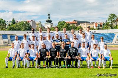 Kadra Karpat Krosno na rundę jesienną sezonu 2023/2024 (fot Konrad Kwolek)