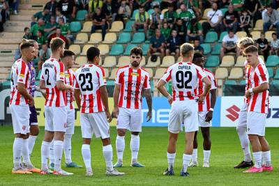 Resovia przegrała w Łęcznej z Górnikiem 1-3 (fot. cwks-resovia.pl)