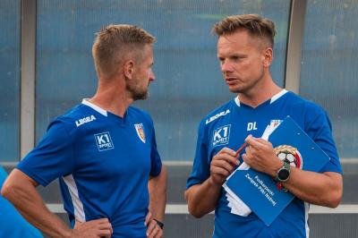 Dariusz Liana żegna się po czterech latach pracy z Karpatami Krosno! (fot. Konrad Kwolek)