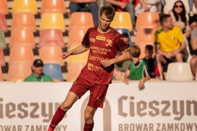 Mateusz Bondarenko po ostatnim meczu został odwieziony karetką do szpitala! (fot. Resovia)