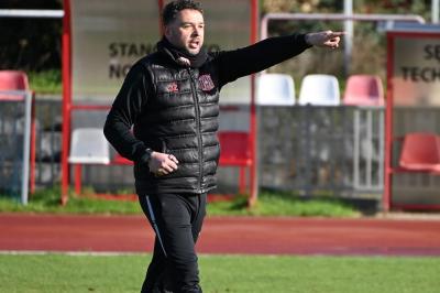 Jakub Żukowski poprowadził pierwszy trening Resovii po odsunięciu Mirosława Hajdo! (fot. Resovia)