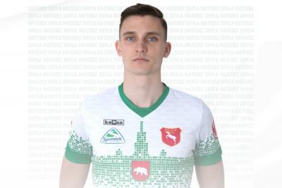Mateusz Chyła rundę wiosenną spędzi w Orlętach Radzyń Podlaski! (fot. Orlęta Radzyń Podlaski)
