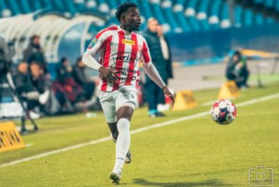 Kelechukwu Ibe-Torti prawdopodobnie rozpocznie zimowe przygotowania z drużyną (fot. P. Golonka/Resovia)