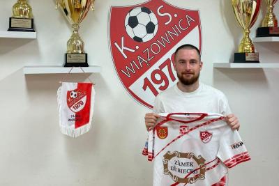 Patryk Serafin na dłużej w KS Wiązownica (fot. KS Wiązownica)