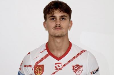 Jan Mac piłkarzem JKS-u Jarosław (fot. KS Wiązownica)