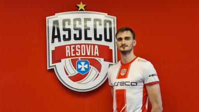 Jakub Lewandowski przeniósł się z Kluczborka do stolicy Podkarpacia. Fot. https://twitter.com/AssecoResovia